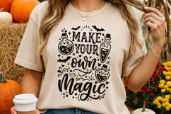 Make Your Own Magic Svg, Halloween Witch Svg, Positive Svg. Product Image 4