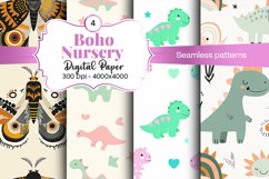 Nursery Boho digital paper Seamless backgrounds Product Image 3
