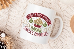 North pole Bakery Svg, Christmas Holiday Baking Svg. Product Image 4