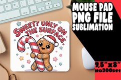 COZY MOUSE PAD INSPIRATIONAL ART, Kawaii Food Product Image 1