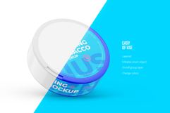 Snus Chewing Tobacco Can Mockup Product Image 4
