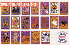 Halloween Tarot Card Bundle 41 Designs SVG PNG Product Image 3