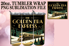 Blissful Dreams 20oz tumbler wrap, Christmas Product Image 1