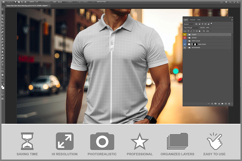 Urban Polo Shirt Street Product Image 2