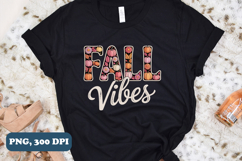 Retro Fall Vibes PNG, Pumpkin Lace PNG Sublimation design Product Image 3