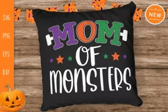 Mom Of Monsters Svg, Halloween Svg, Halloween Mom Svg Product Image 4