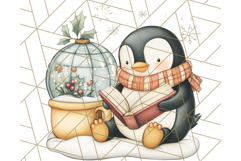 Bookish Animals PNG Clipart with Cozy Reading Elements Product Image 3