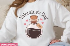 Valentine&#039;s Day PNG, Retro Valentine Sublimation PNG Product Image 1