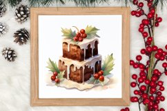 Christmas Dessert Clipart Sublimation, Christmas PNG Product Image 3