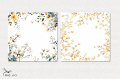 Wildflowers digital paper Product Image 3