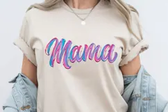 Mama Brushstroke PNG, Mother's Day Sublimation Design Product Image 3