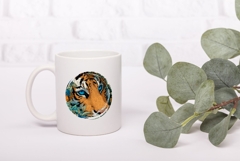 Cartoon Tiger Illustration, Tiger PNG, Animals PNG Product Image 3