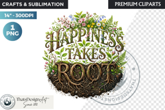 Bloom &amp; Bright Spring Quotes for Sublimation and POD Product Image 1