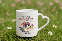 Sassy Sarcastic Raccoon PNG Sublimation Design Product Image 3