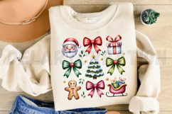 Cute Christmas Clipart PNG Design Product Image 3