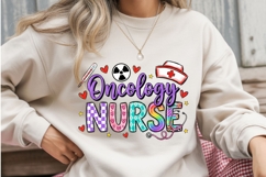 Oncology Nurse PNG, Cancer Care Nurse Sublimation Design Product Image 3