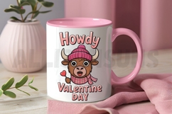 Howdy valentine day Sublimation PNG Product Image 3