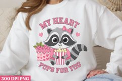 My heart pops for you PNG, Sweet Valentines PNG Product Image 3