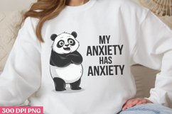 My Anxiety Has Anxiety PNG, Anxiety Sublimation PNG Product Image 3