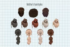 Mom with son clipart PNG Family clipart Product Image 5