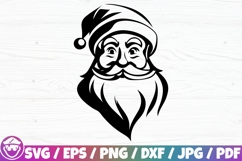 Santa Claus Face Silhouette x60 BUNDLE Product Image 7