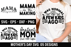 Mother's Day SVG Design - Instant Mom Just Add Coffee Product Image 1