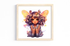 Glitter Mushroom Fairy Sublimation Clipart Product Image 3