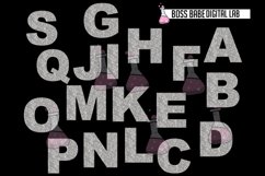 Silver Diamond Alphabet Clipart Product Image 3