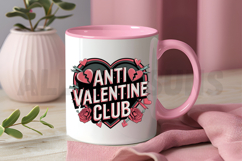 Anti Valentine Club PNG, Anti Valentine’s Day Sublimation Product Image 3