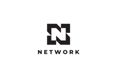 Network Letter N Logo Design Vector Template Product Image 3