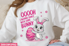Oooh bunny bunny, PNG, Gnome St Patricks Day Sublimatio Product Image 3