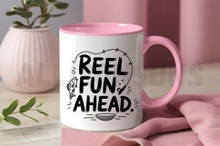 Reel Fun Ahead Fishing Adventure Design For Sublimation Product Image 3