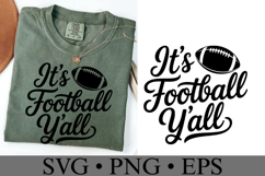 It&#039;s Football Y&#039;all Svg | Game Day Svg | Shirt Svg Product Image 4