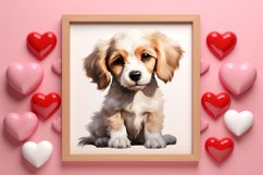 Valentine Pet Dogs Clipart, Valentine Pets Clipart Product Image 3