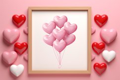 Valentines Day Clipart Love Ballon, Christmas Clipart Product Image 3