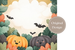 Cute Halloween Tumbler PNG, Pumpkins Tumbler Sublimation Product Image 3