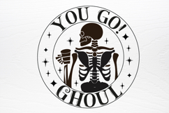 Witch skeleton SVG Product Image 3