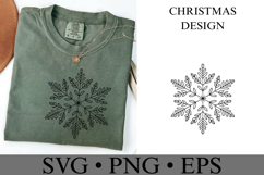 Christmas Snowflakes Svg | Christmas svg | Shirt Svg Product Image 4