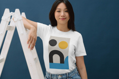 Modern Minimalist Sun Arch Embroidery Design Product Image 3