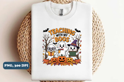 Teaching With My Boos PNG, Halloween Png Product Image 3