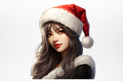 Black Red Christmas Sublimation PNG Product Image 3