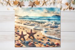 Gnome Beach life | 10 Skinny Tumbler Sublimation designs Product Image 3