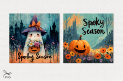 Spooky Season digital paper Product Image 3