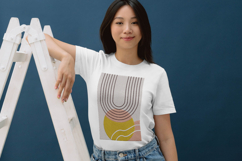 Retro Minimalist Geometric Embroidery Design Product Image 2