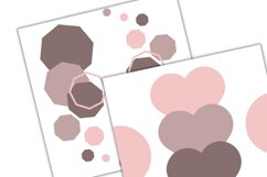pink boho geometric patterns Product Image 3