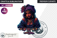 Black magic Voodoo clipart PNG , African witchcraft Product Image 1