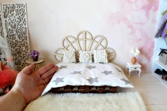 Miniature headboard peacock digital file laser cut vector Product Image 3