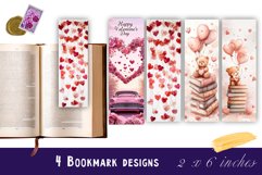 Valentines day bookmark printable | Valentine&#039;s Day Bookmark Product Image 1