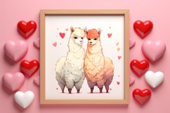 Valentines Day Animal Couple Sublimation, Christmas Clipart Product Image 3