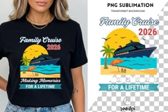 Family Cruise 2026 PNG | Cruise Vacation Shirt Design Product Image 1